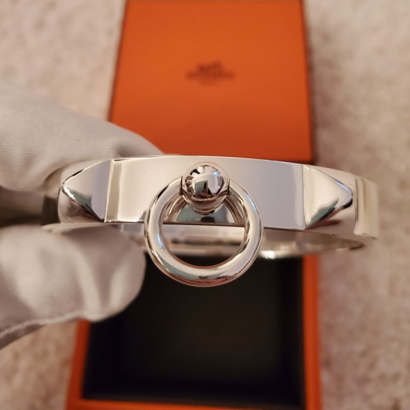 Hermes Collier de Chien CDC Pyramids Bracelet - Picture 2 of 8